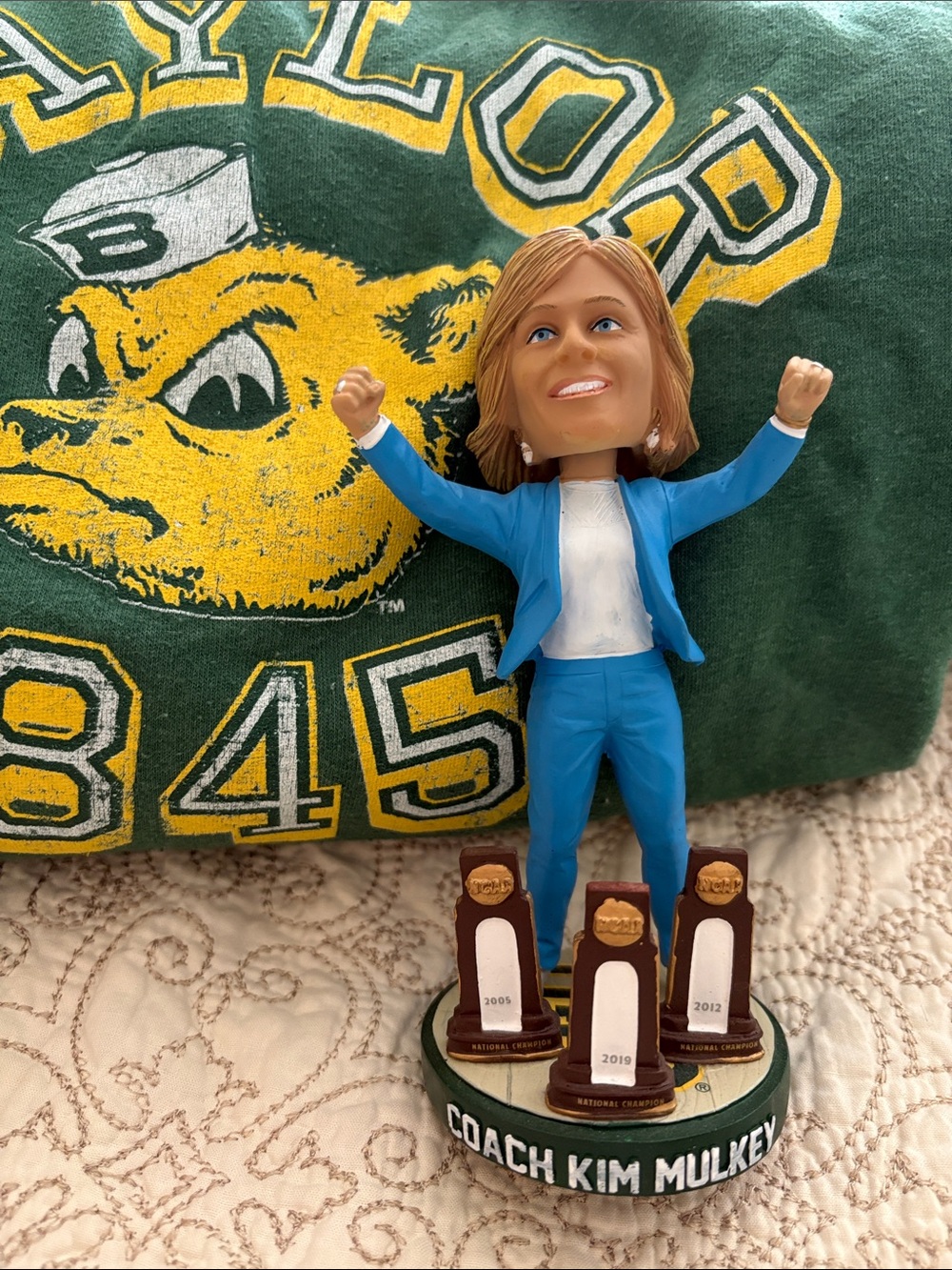 BAYLOR UNIVERSITY Kim Mulkey Bobblehead